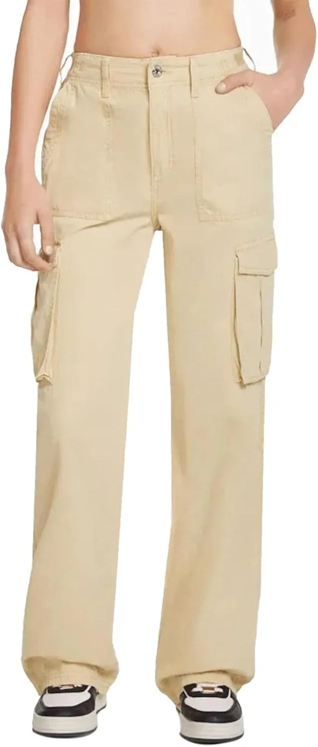 Womens Wide Leg Sweatpants Winter Streetwear Outfits Thermal with Pockets Elastic Waist Fleece Lined