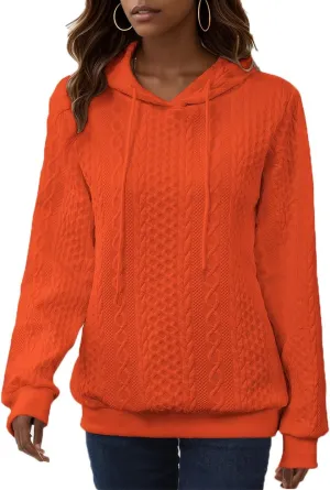 YeGine Womens Hoodies Oversized Hooded Sweatshirt Casual Long Sleeve Drawstring Pullover Tops