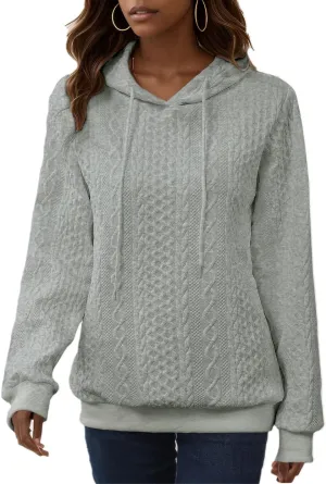 YeGine Womens Hoodies Oversized Hooded Sweatshirt Casual Long Sleeve Drawstring Pullover Tops
