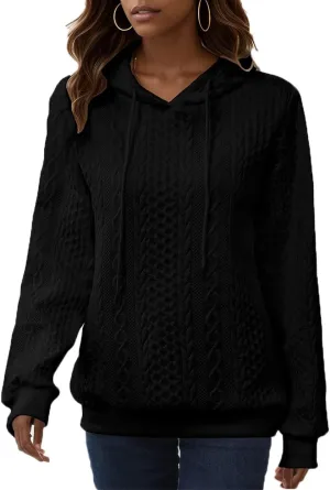 YeGine Womens Hoodies Oversized Hooded Sweatshirt Casual Long Sleeve Drawstring Pullover Tops