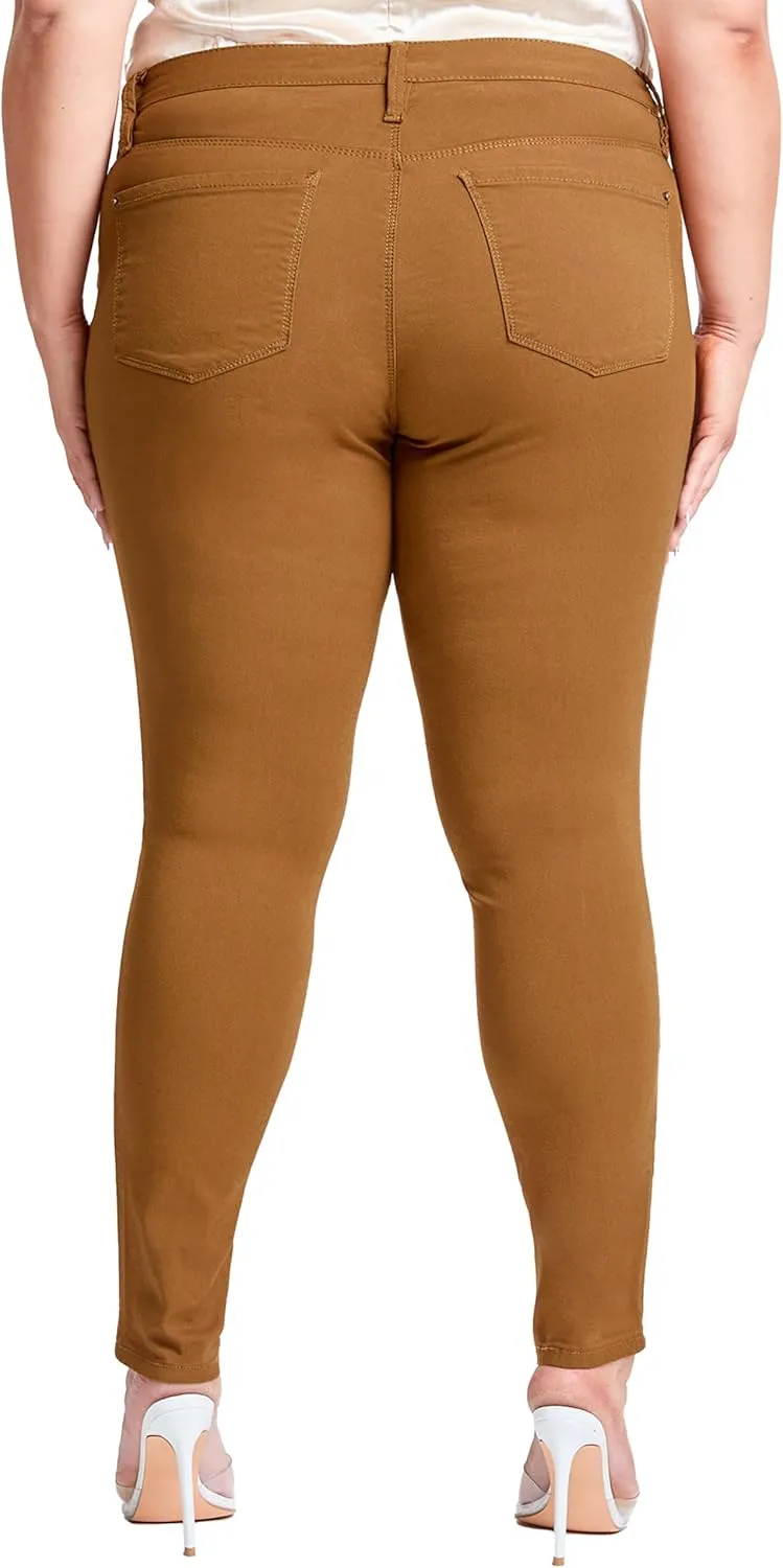 YMI Women's Hyperstretch Skinny Work Casual Mid-Rise Pants-P748931am