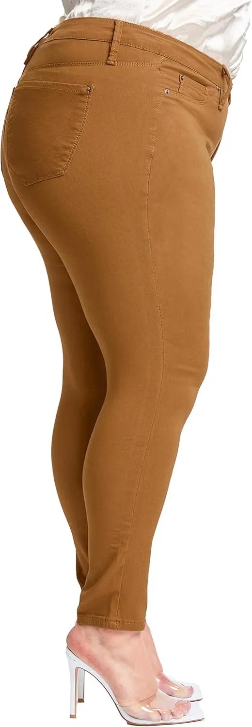 YMI Women's Hyperstretch Skinny Work Casual Mid-Rise Pants-P748931am