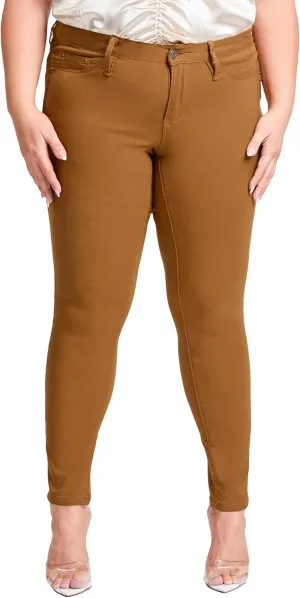 YMI Women's Hyperstretch Skinny Work Casual Mid-Rise Pants-P748931am