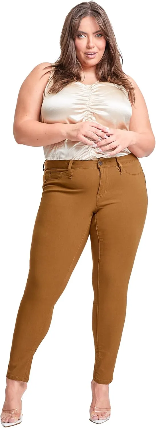 YMI Women's Hyperstretch Skinny Work Casual Mid-Rise Pants-P748931am